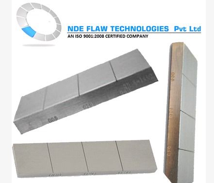 3 Notch Eddy Current Standard Ndt Et Calibration Block