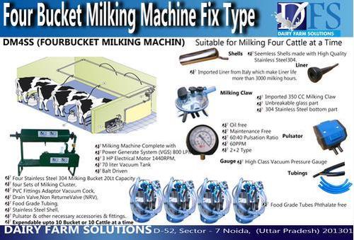 Fixed Milking Machine