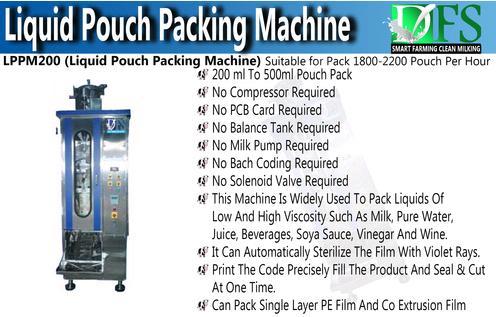 Milk Pouch Packing Machine