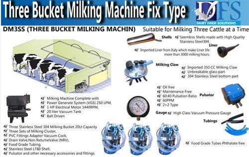 Milking Machine DM3SS