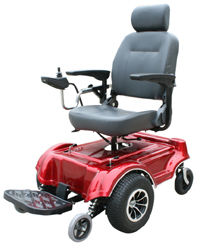 Power Wheelchair & Mobility Scooter (Yh1036) Foot Rest Material: Pvc