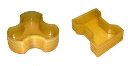 Plastic Yellow Color Pvc Moulds