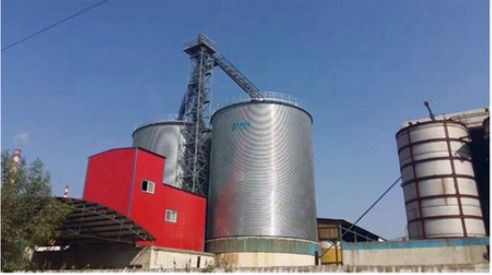 5000t Flat Bottom Steel Silo For Grain Storage