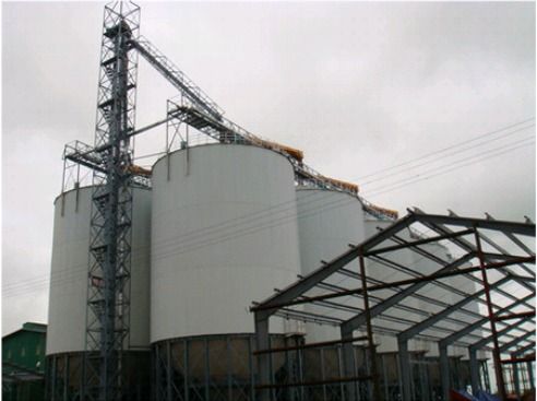 1000T Bolted Steel Rice Paddy Silo Application: Http://Www.Grainstoragesilos.Com/