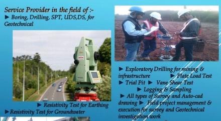 Land Survey and Geotechnical Investigation Services By S R Exploration