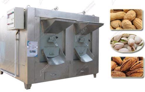 Nuts/Pistachios Roaster Machine Capacity: 180-250 Kg/H Liter (L)