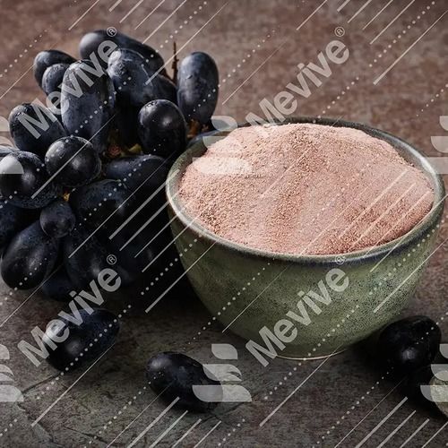 100% Natural and Pure Spray Dried Black Grape Powder with 12 Months of Shelf Life