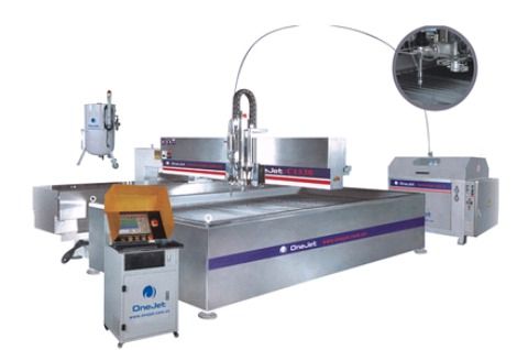 Glass Waterjet Cutting Machine Without Breaking Capacity: 3.7 Liter (L)