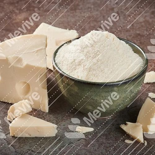 White Spray Dried Cheese Powder With Pure And Natural Flavour And 12 Months Of Shelf Life