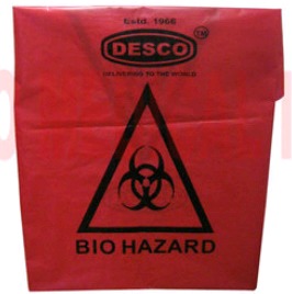 Biohazard Bags - Laminated Material | Leak-Proof, Disease Control for Biological & Medical Waste