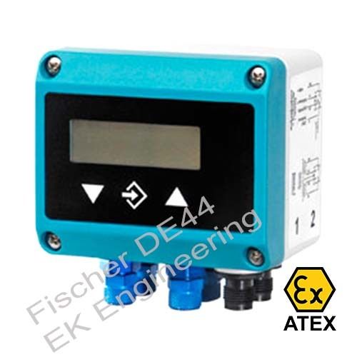 Fischer De44 Ex - Explosion Proof Dual Sensor Dp Transmitter Output: Analog