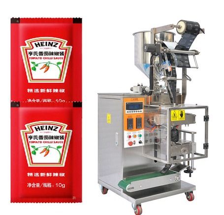 Automatic Ketchup Sauce Sachet Packing Machine Capacity: 30-60 (Bags/Min) Milliliter (Ml)