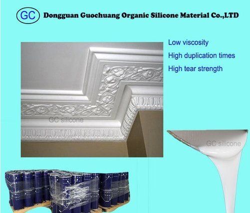 Rtv2 Liquid Silicone Hardness 25 Shore A For Architectural Plaster Ceiling Mold