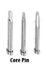 Core Pins - High Grade Steel, Straight Design | High Durability, Heat Resistance, Anti-Corrosion, Dimensional Accuracy