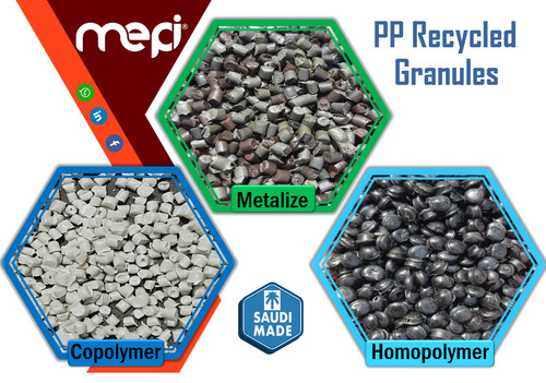 Black And Sorted Pp Recycled Granules
