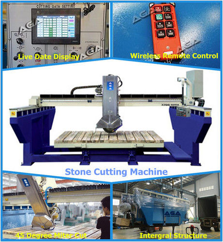 Stone Bridge Cutting Machine For Granite/Marble Tiles And Countertops BladeÂ Size: 400-625Mm