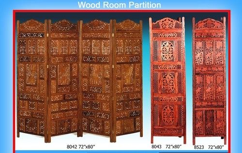 Wood Room Partition