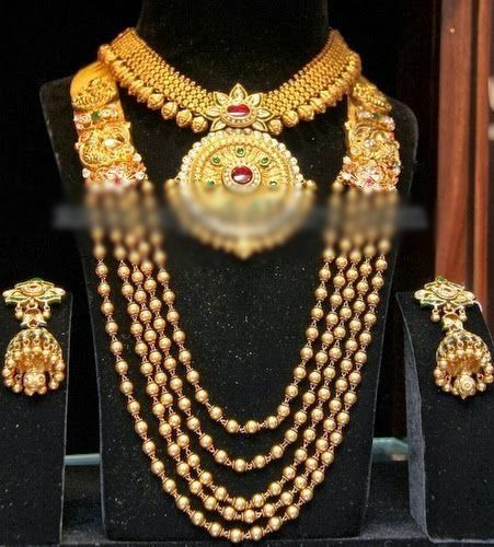 Gold Necklace Set Gender: Women'S