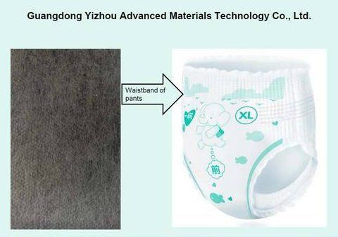 White Hydrophobic Pp Spunbond Nonwoven Fabric For Waistband Of Baby Pants