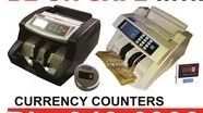 Currency Counting Machine - High-Speed, Compact Design | Auto Start, Reset, Counterfeit Detection