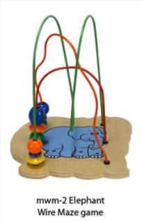 Elephant Wire Maze Game