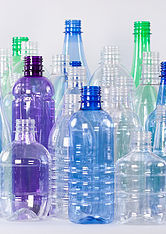 Empty Transparent Plastic Bottles