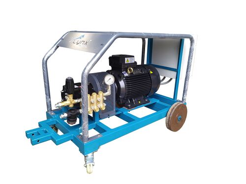 High Pressure Jet Cleaning Machine - Color: Grey And Blue