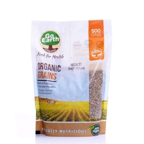 Pure and Unadulterated Organic Millet Bajri Whole 500 Grams By GO EARTH ORGANIC