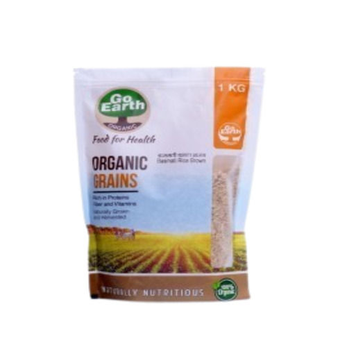 Organic Brown Basmati Rice 1 Kg Pack By GO EARTH ORGANIC