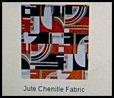 Jute Chenille Fabric