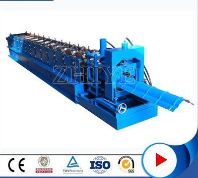 Steel Metal Roofing Ridge Cap Forming Machinery