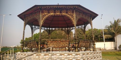 Black+Gold Garden Gazebo