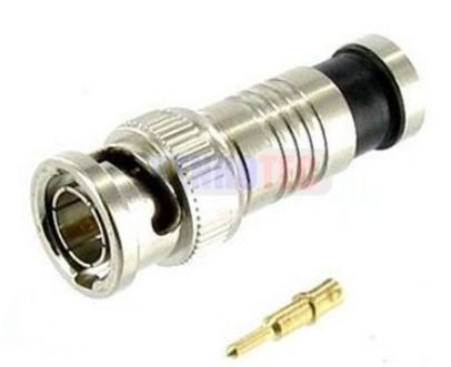 Electrical Compression RG 6 BNC Connector