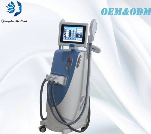 Blue Popular Multifunctional Laser Tattoo Removal Pigment Removal Hair Removal Machine