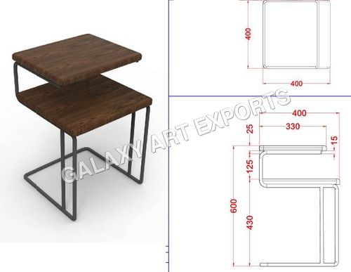 Side Table Double Headed