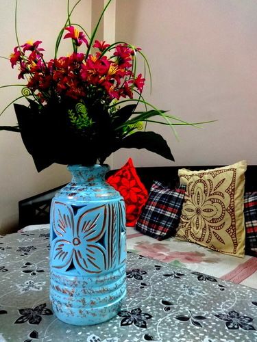 Handcrafted Terracotta Table Vase