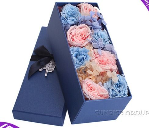 Flower Packaging Paper Round Squre Rectancle Gift Box