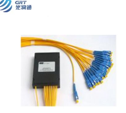 GRT high quality FTTX 1A 4, 1A 8, 1A 16 Fiber Optic PLC Splitter