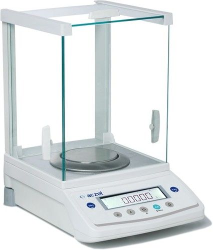 Whire Analytical Balances With Backlit Lcd Display