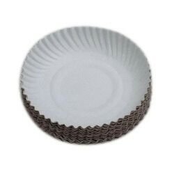 Disposable Paper Plates - Eco-Friendly, 9-Inch Size | Durable and Lightweight Design, Single-Use Convenience