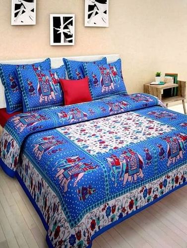 Sanganeri Cotton Bedsheets