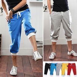 Mens Cotton Capri