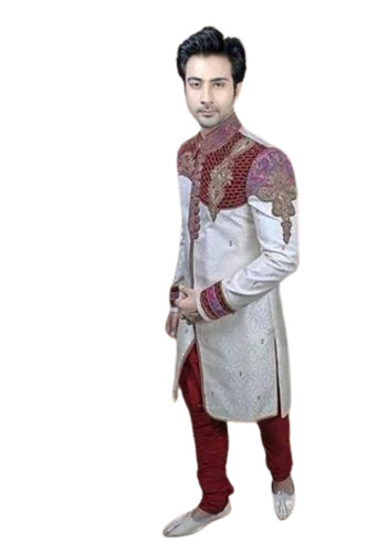 Good Looking Fancy Latest Designer Wedding Sherwani for Groom