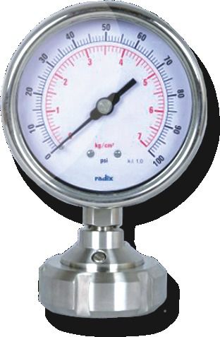 Sms Connection Pressure Gauges