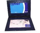 Blue Leather Card Holder Oyster Licence (Vs933/Blue)