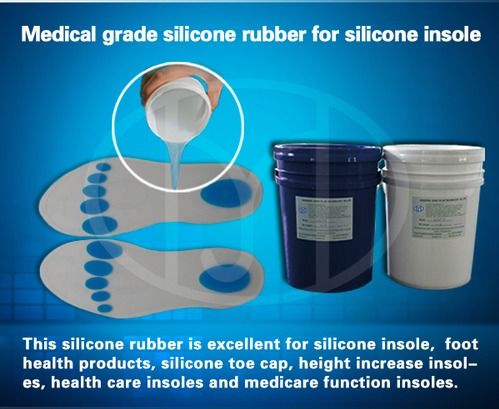 Liquid Silicone Rubber For Shoe Insoles Hardness: 25A 2Aa