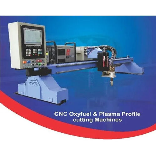 CNC Plasma Cutting Machine - Fully-Automatic, 3 Phase, 8000 mm/min Traverse Speed | Features Caged Ball LM Guide Bearings, Precision Rack and Pinion Drive, HMI Control, Water Cooling System, 50mm Cutting Thickness