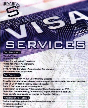 Visa Consultancy Service By SVS Visa Services India Private Limited