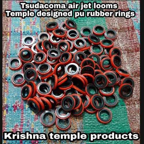 Temple Dummy Knurling Rubber Rings For Sulzer Looms