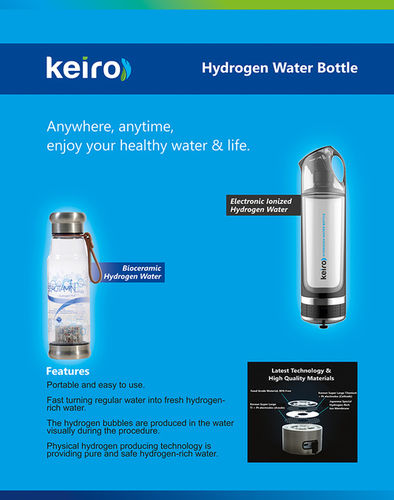 Portable Hydrogen Water Bottle